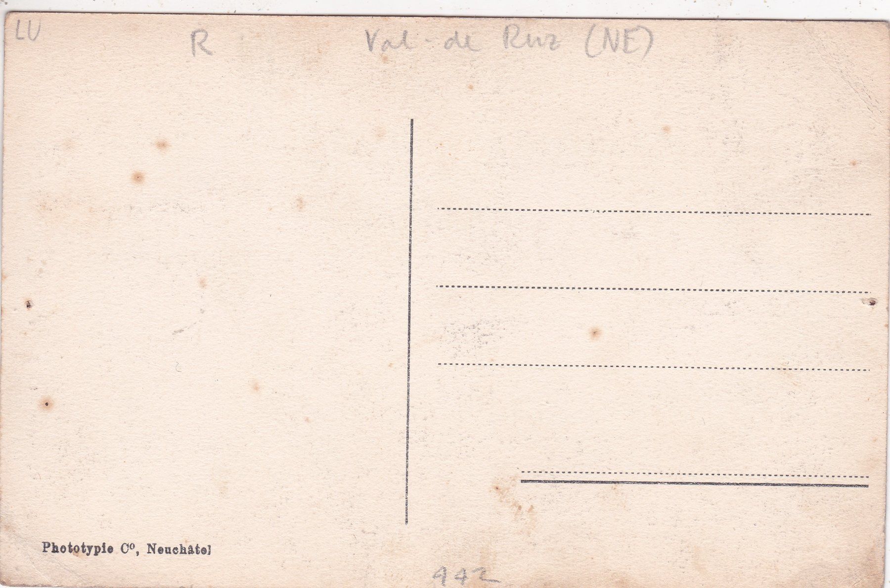 Cartoline postali: Valangin Le Bourg – Difettoso da Herisau venduto da Lisegrat2008 1