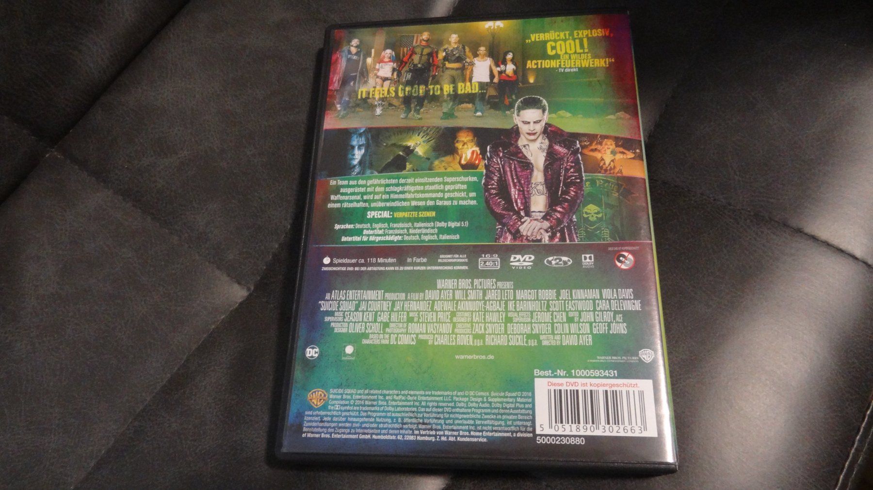 Tutti i DVDs: Suicide Squad DVD – Usato da Olten venduto da Disc-Verkauf 2