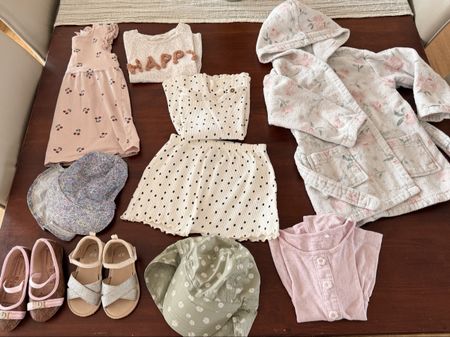 Mädchen Sommer Kleiderpaket Grösse 86/92 ab 1.- 