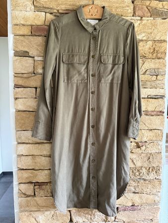 PART TWO- Blusenkleid in khakigrün Grösse 38
