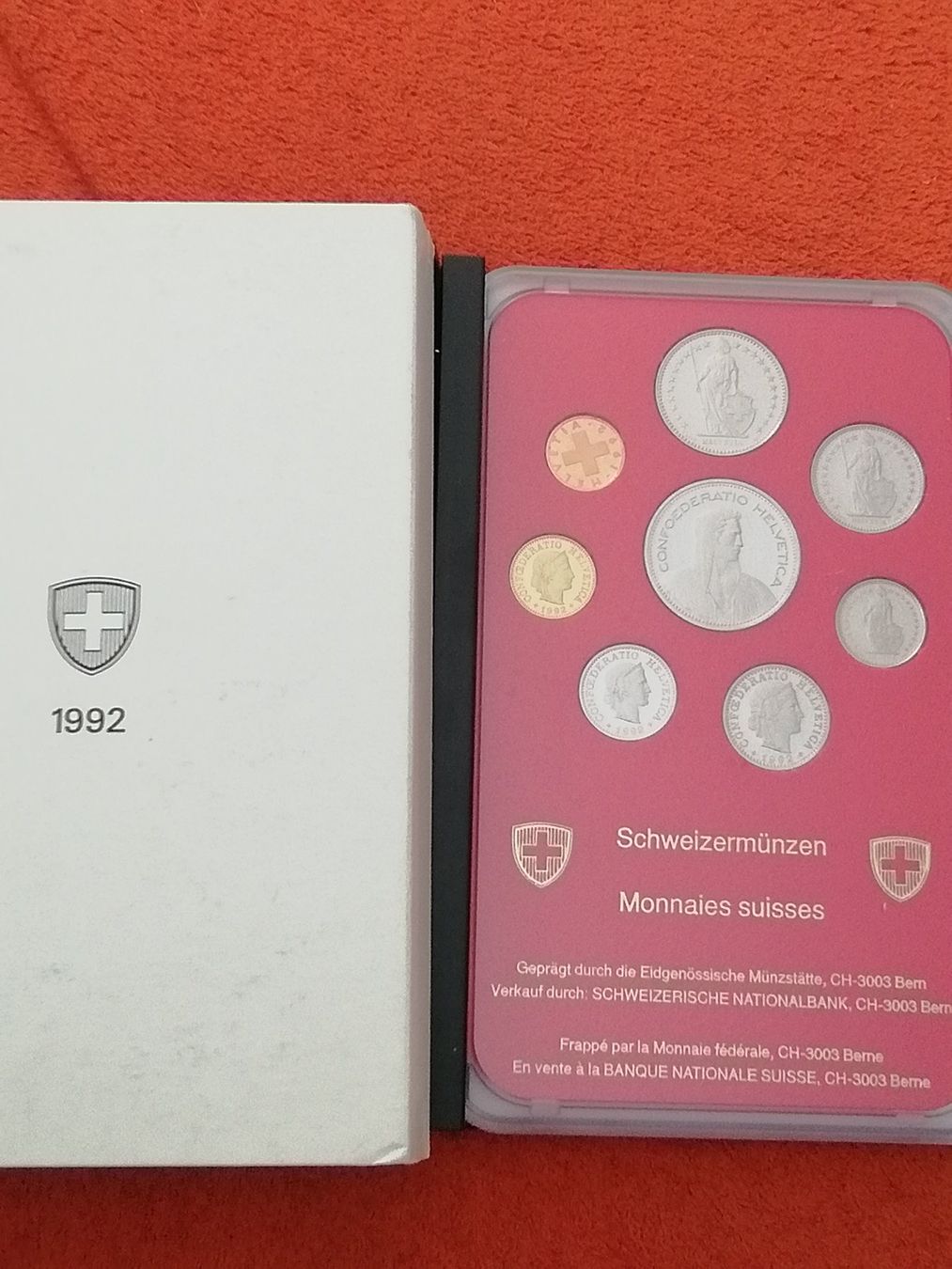 Tutti le monete: Münzsatz 1992 PP – Nuovo e nell'imballaggio originale da Fahrweid venduto da Chroni55 2