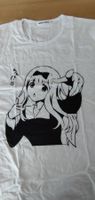 ❣️SHIRT, GR. 42, SCHWARZ/WEISS ANIME GIRL, VERSAND MÖGLICH