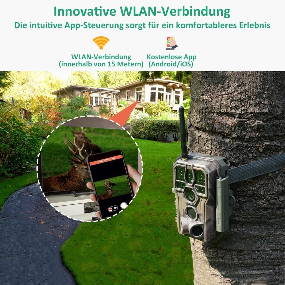 Videocamere: Wildkamera E8 WLAN 64MP 1296P – Nuovo e nell'imballaggio originale da Schaffhausen venduto da smarastore 1
