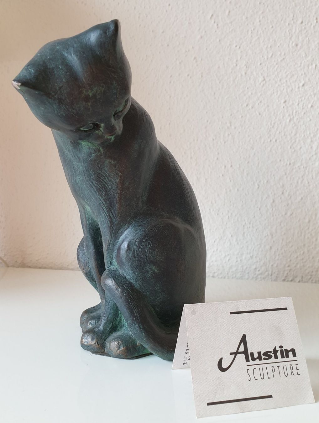 Skulpturen & Statuen: Austin Skulptur Katzenstudie 1988 by Klara Sever – Gebraucht aus Zürich von fourpaws