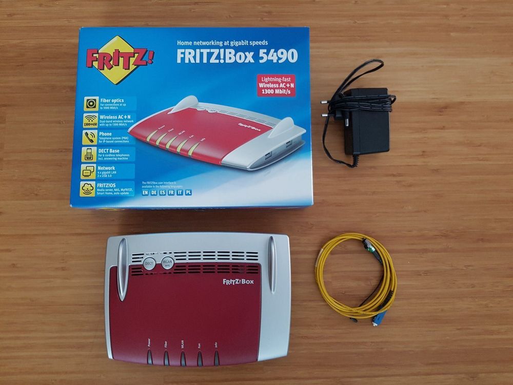 FRITZ!Box 5490 (Gebraucht) in Otelfingen für CHF 83 – mit Lieferung auf ...