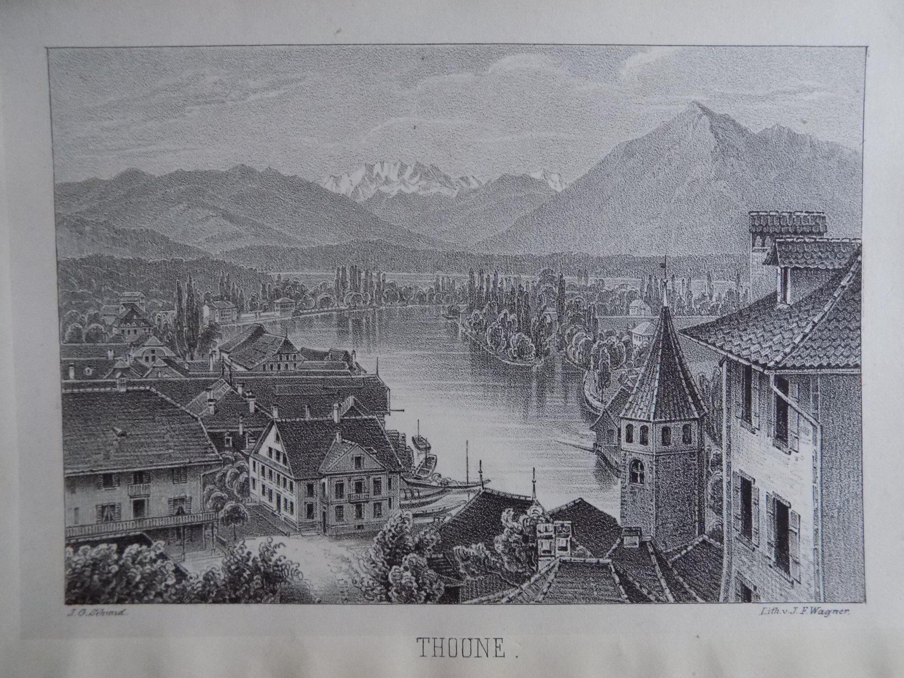 Stiche: Thun Lithographie – Gebraucht aus Risch von Antikfee 6