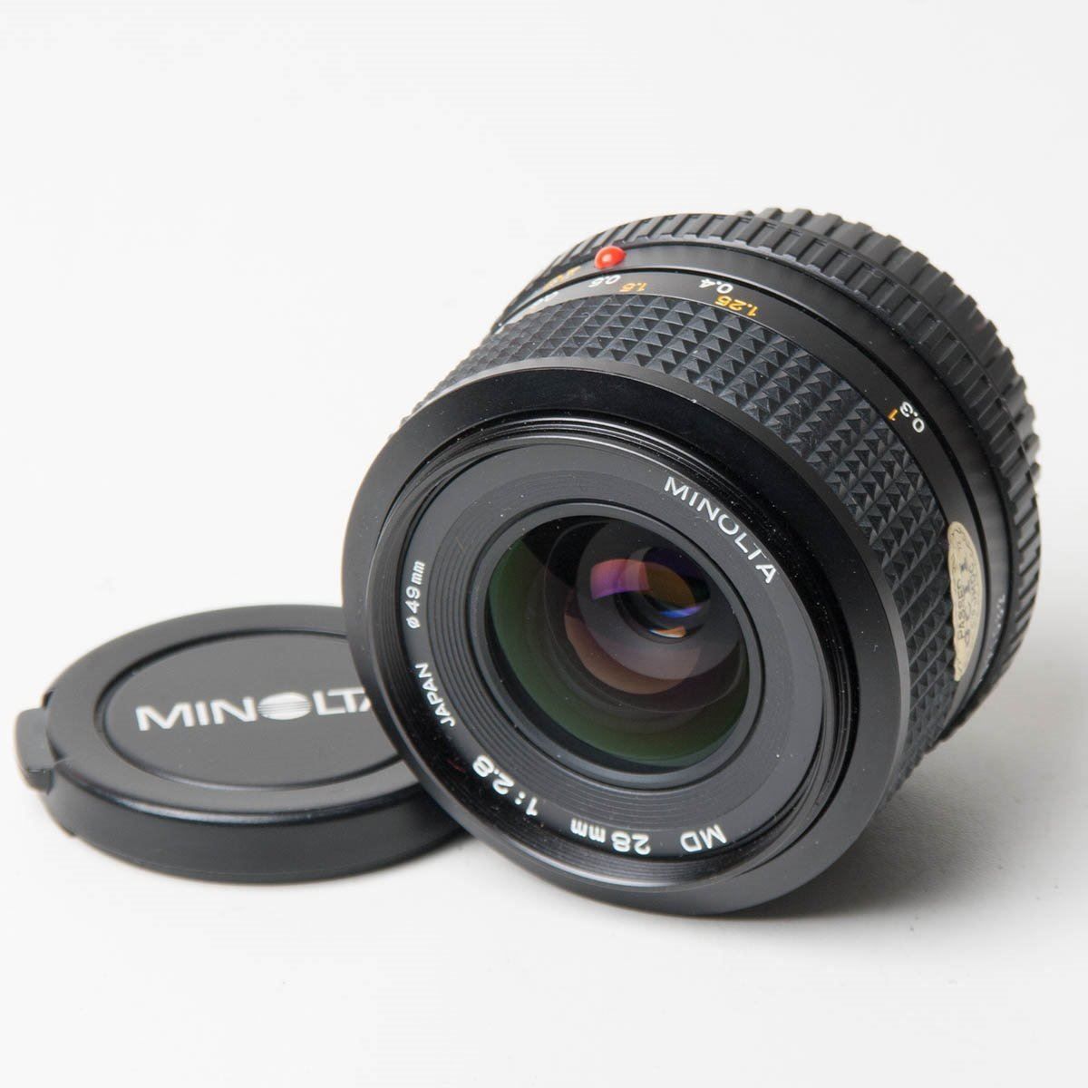 Minolta Obiettivi: Minolta MD 2,8/28mm TOP-Zustand – Usato da Jona venduto da Sandy31 1