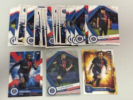 Topps PSG 2023 - inkl. Mbappe,Dembele etc. - 27 Karten Lot