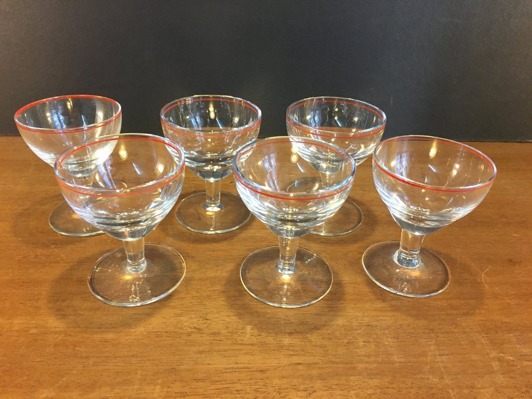 Bicchieri: Vintage 6 Gläser, ca. 7 cm. hoch – Usato da Schaffhausen venduto da vintageville 4