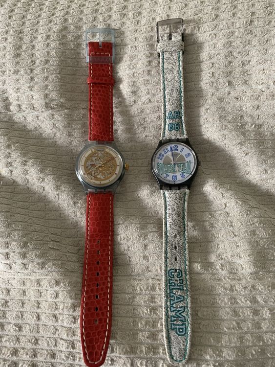 Uhren Vintage Sammler Swatch Uhren SWATCH Vintage Armbanduhren