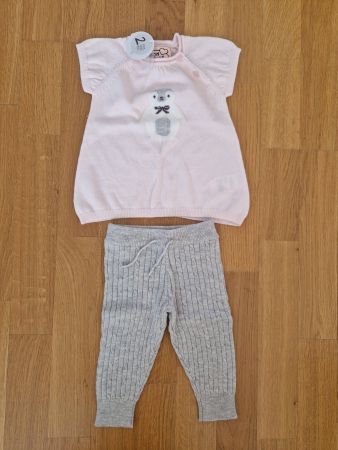 Neu Baby Set Mon Cœur Gr.62 3m.