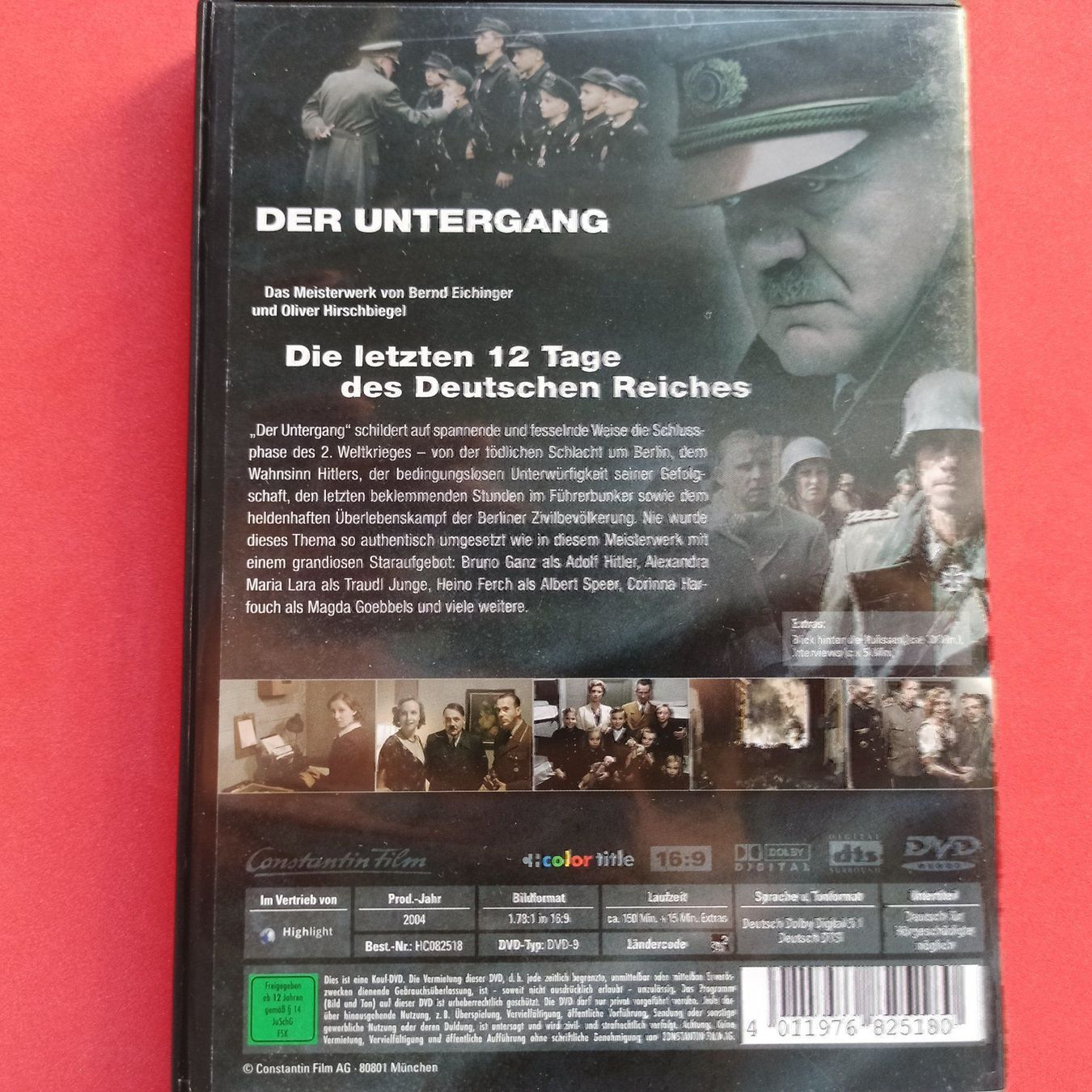 Tutti i DVDs: Der Untergang – Usato da Dübendorf venduto da kb86_MOVIE 1