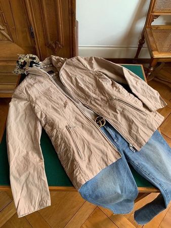 St. Barth Jacke ! Zustand: Super,  beige mit Reissverschluss