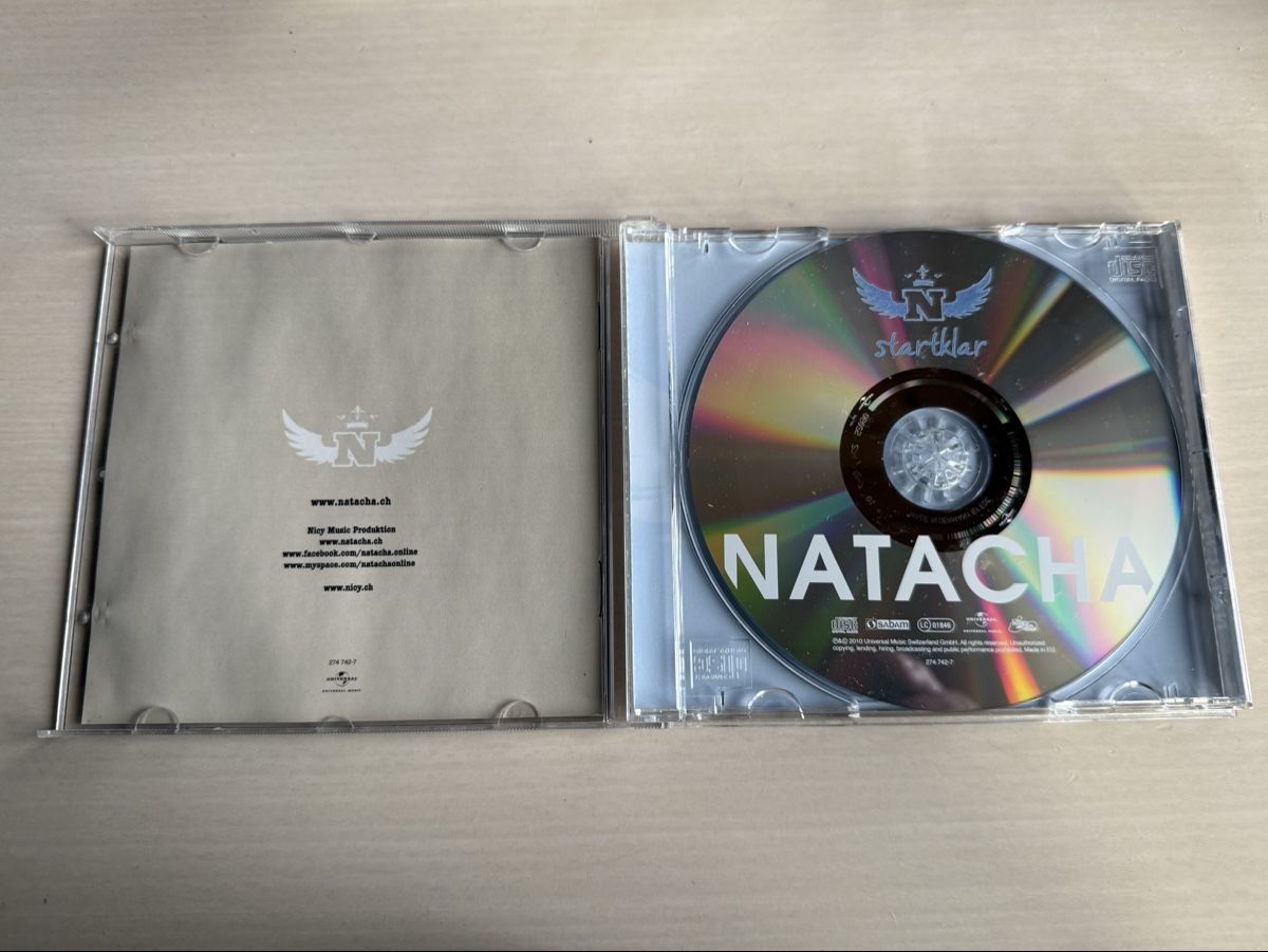CD: Natacha - Startklar - CD Album 2010 – Usato da Oberried Brienz venduto da Chyara 2