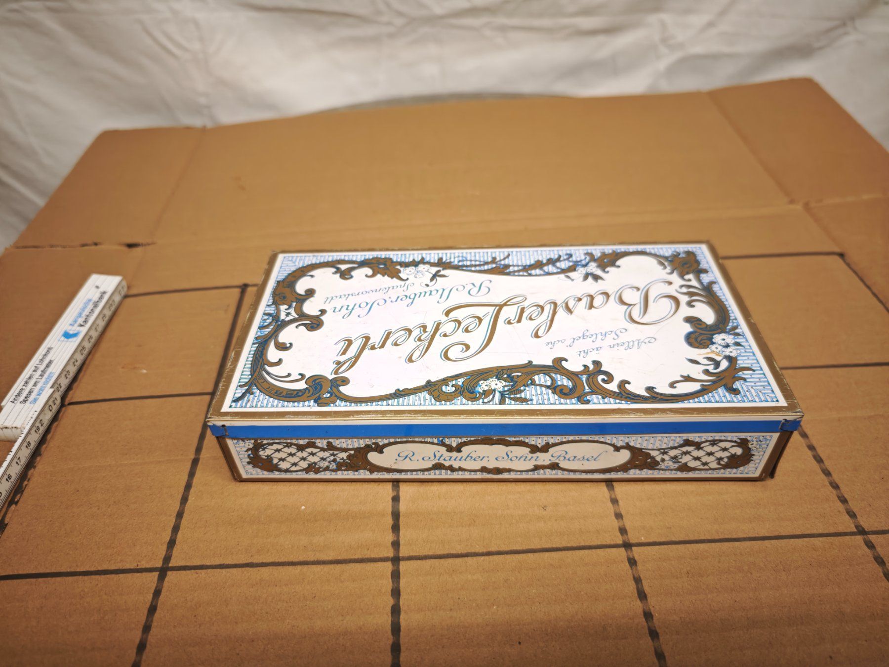 Pots: Wunderschöne alte Basler läckerli Dose – D'occasion à Gelterkinden par MYSTOREFORYOU4460 1