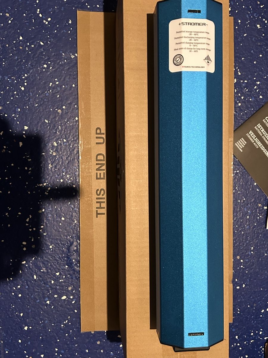 Stromer Akkus: NEU Schnäppchen 32% Rabatt ST1 Akku Blau – Neu und originalverpackt aus Helgisried von martis3