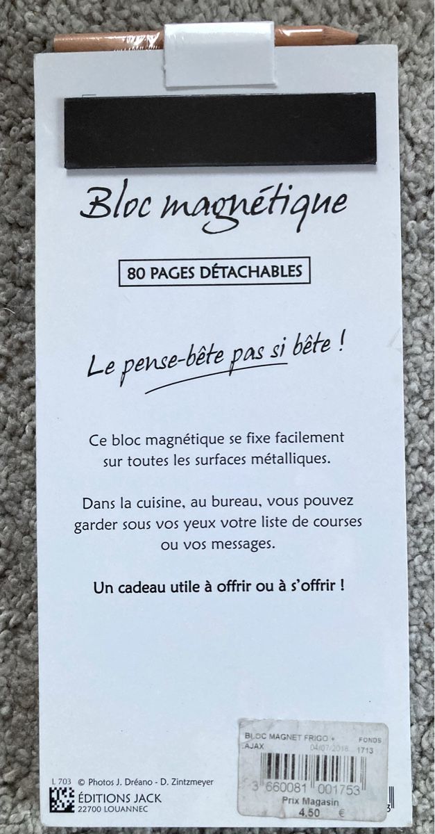Schreibblöcke: Bloc-notes magnétique Provence – Neu und originalverpackt aus Ardon von hel_2sxp 3