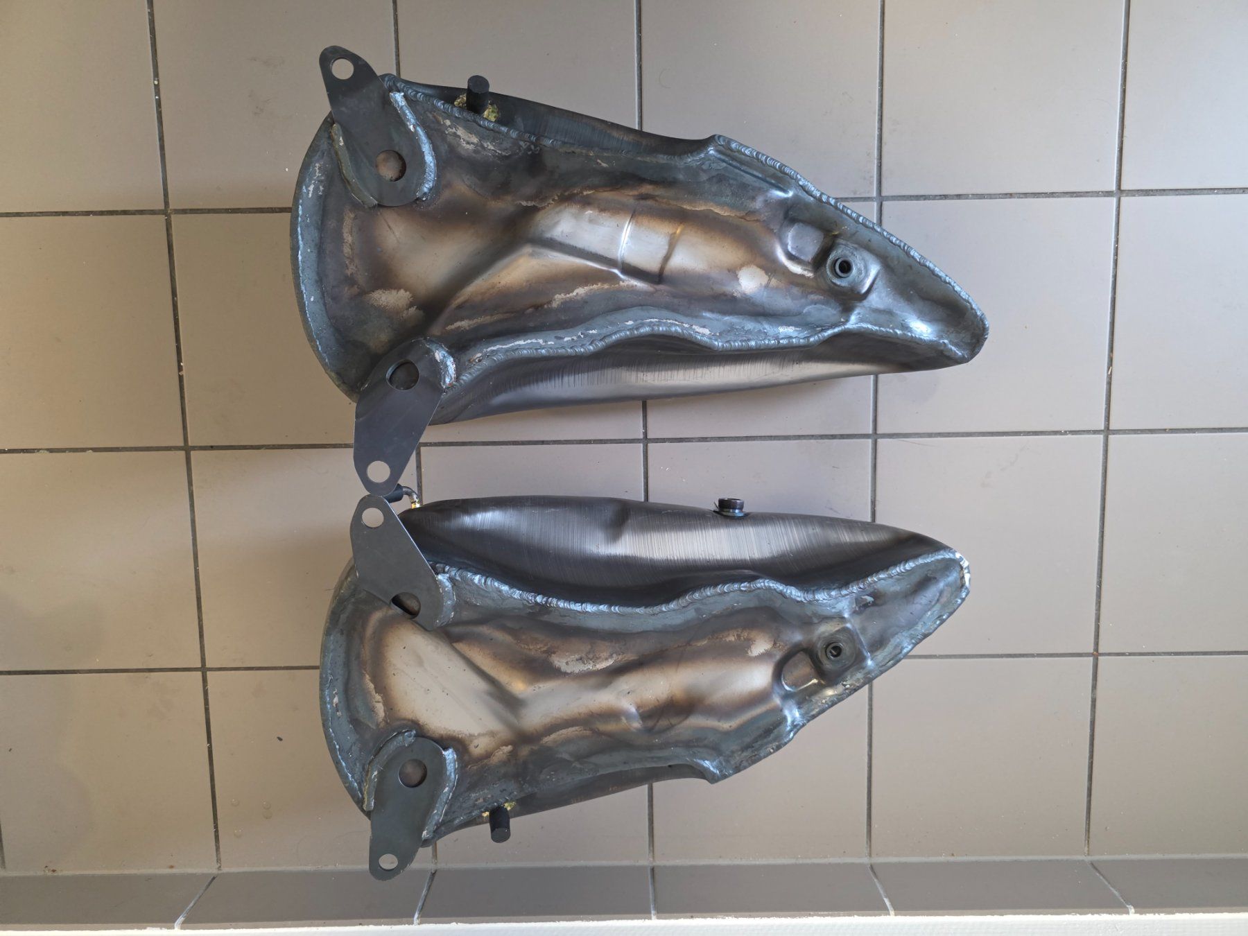 Harley-Davidson Sonstiges Fahrzeugzubehör: Harley-Davidson Split Tank Shovelhead – Gebraucht aus Petit-Lancy von tsy_7g9f 5