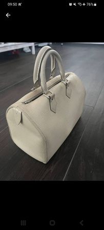 Louis Vuitton Speedy 25 Handtasche Weiss
