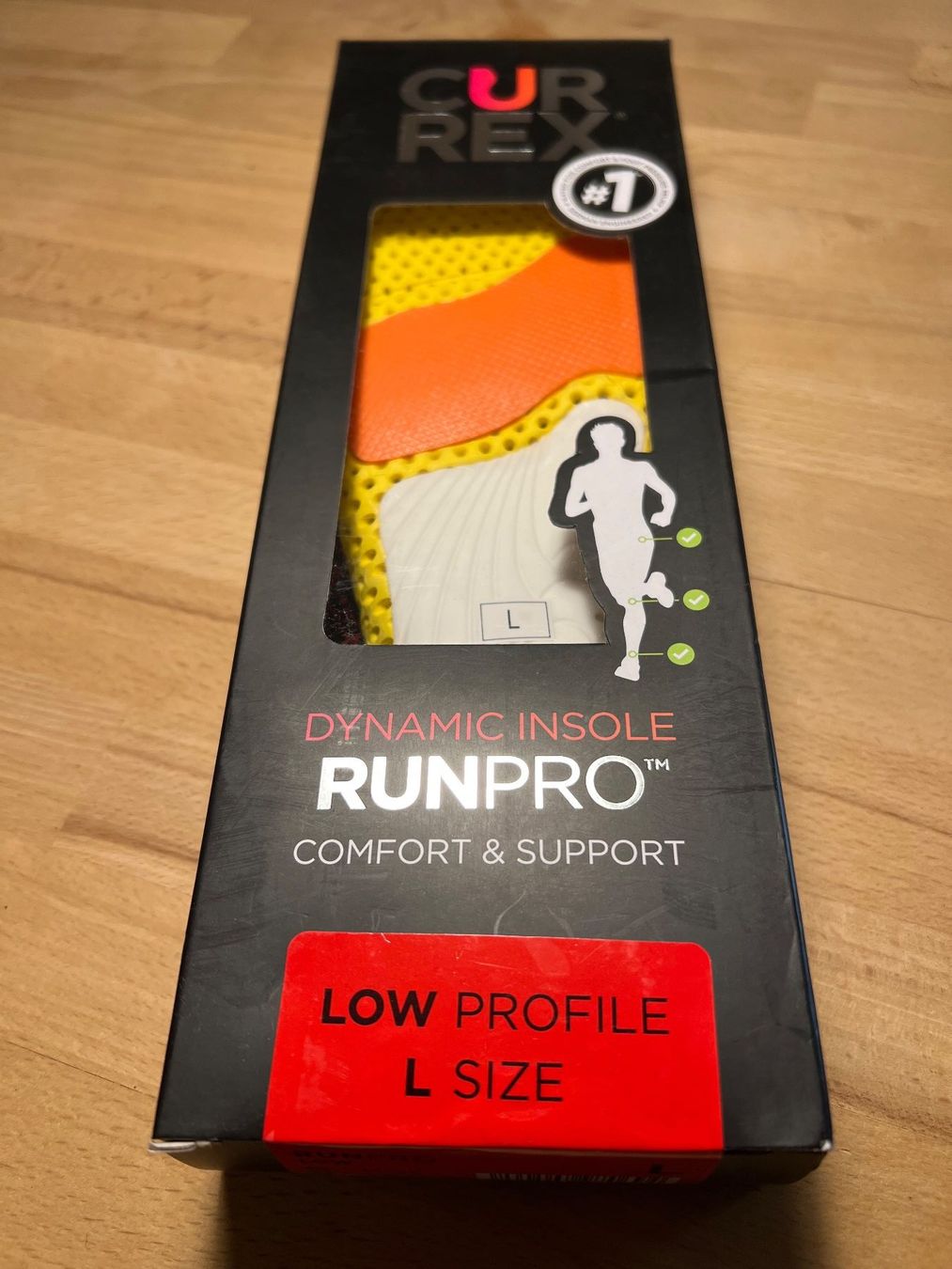 Scarpe da uomo: CUREX RunPro Low Profile, Grösse L Einlegesohle Sport – Usato da Bern venduto da Lehmannx1 2