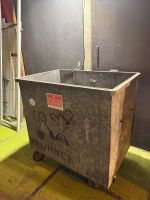 Abfallcontainer / Mülltonne / Container gebraucht aus Metall