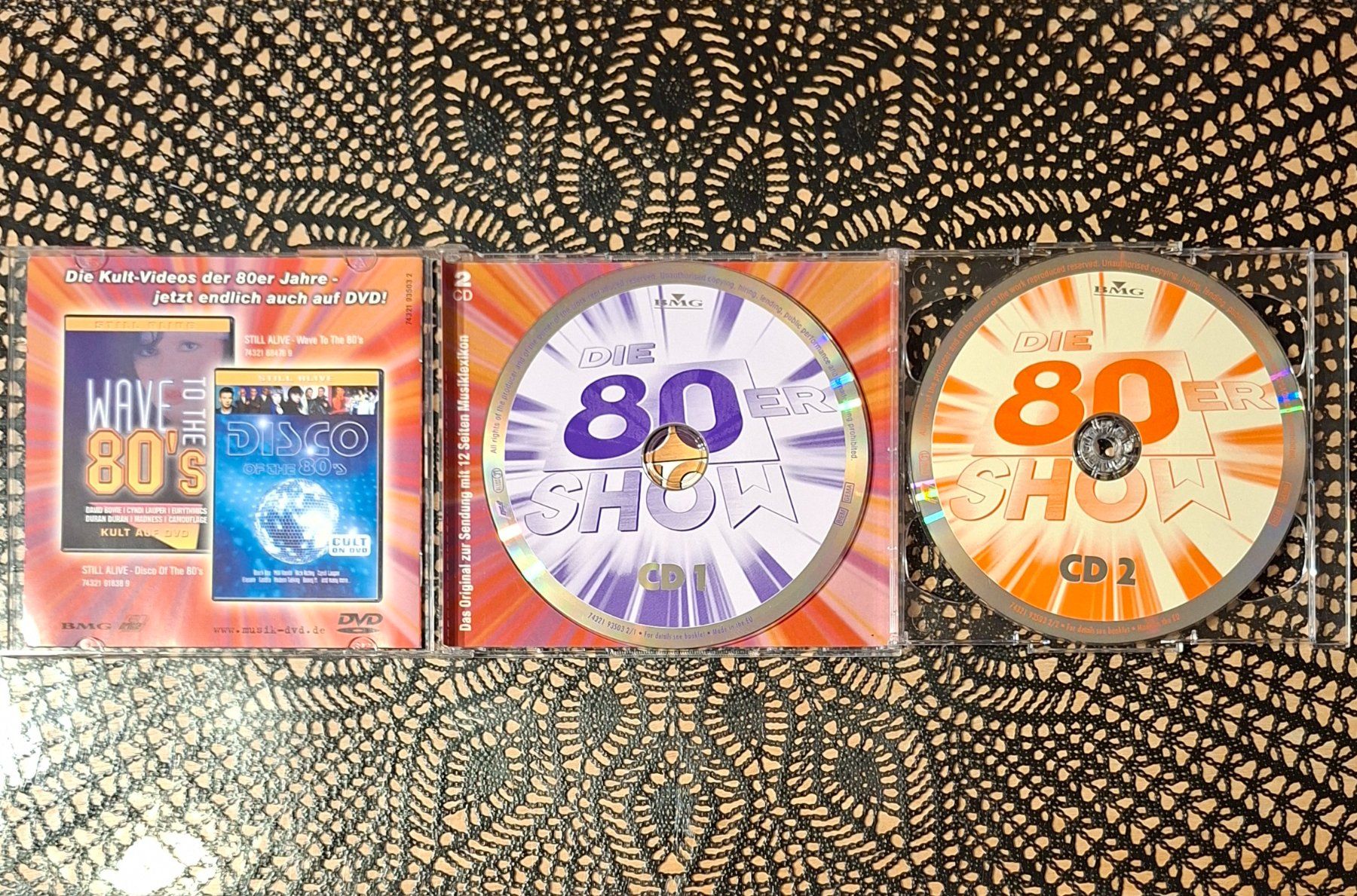 CD: Die 80er Show - 40 80's Hits, 2CD Compilation Sampler 2002 – Usato da Amriswil venduto da Celini3 2