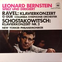 Ravel/CSO/Bernstein: Klavierkonzert G-Dur LP