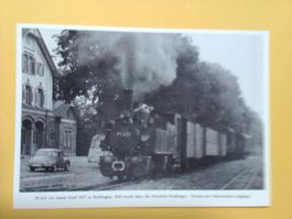 Lokomotive Güterzug 99633 bei Riedlingen