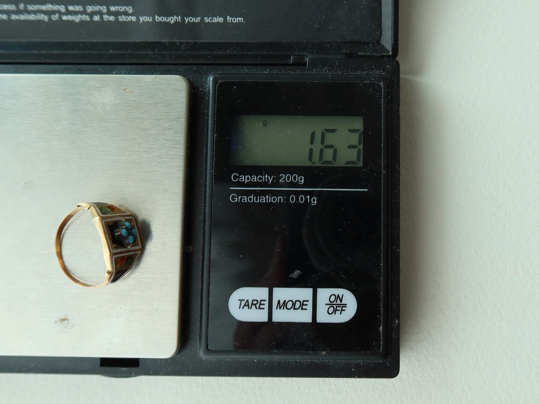 Anelli: Antiker Ring mit Türkis 18k Gold – Usato da Meilen venduto da RosieZurich 8