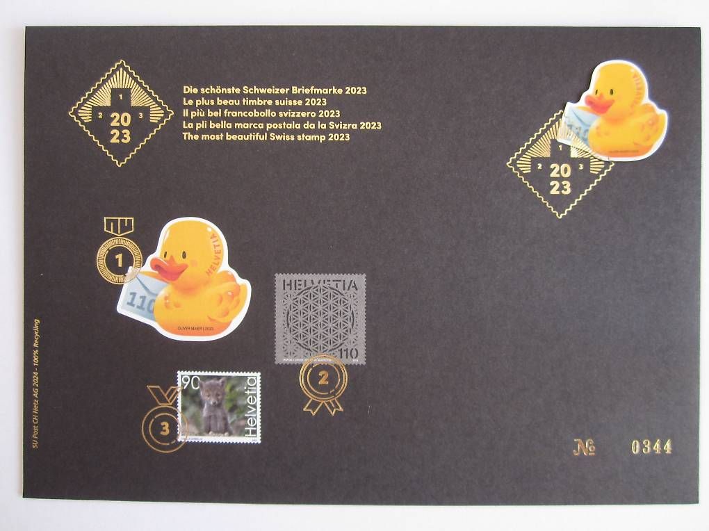 Tutti i francobolli: Sonderbrief PTT Briefmarke 2023 – Usato da Saland venduto da k_z_tny8