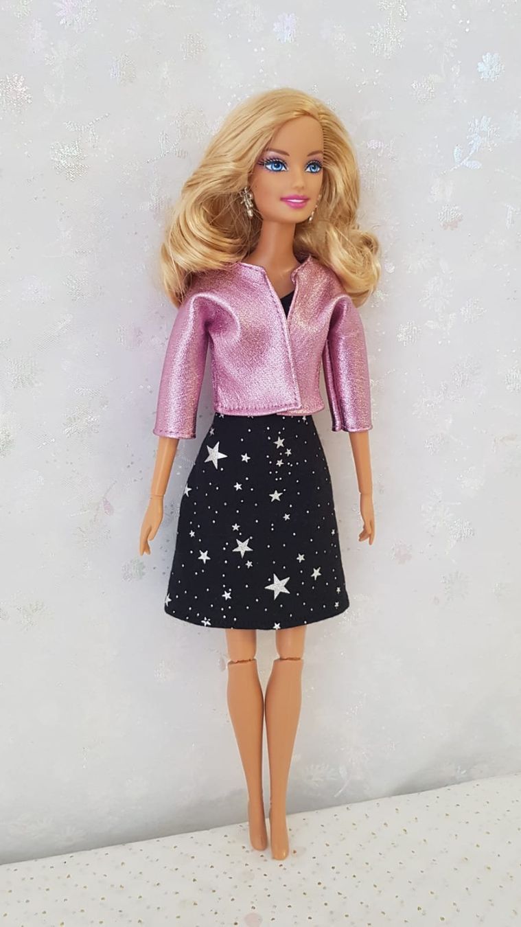 Bambole: Barbie Kleid mit Jacke – Nuovo (secondo la descrizione) da Lachen SZ venduto da Sakura4hime 1