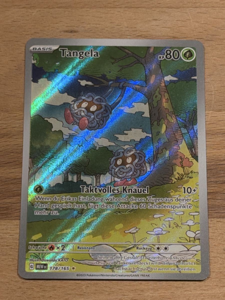 Pokémon Carte collezionabili: Tangela 178/165 DE – Nuovo (secondo la descrizione) da Conthey venduto da Vswissplugs.com
