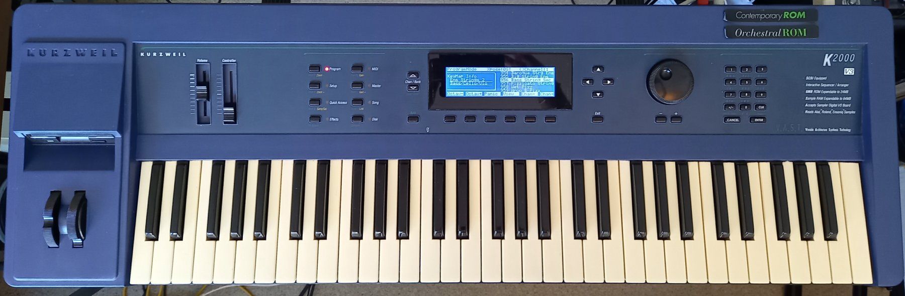 Strumenti musicali: Kurzweil K2000 V3 + 2 Expansion Boards – Usato da Luzern venduto da garlicia