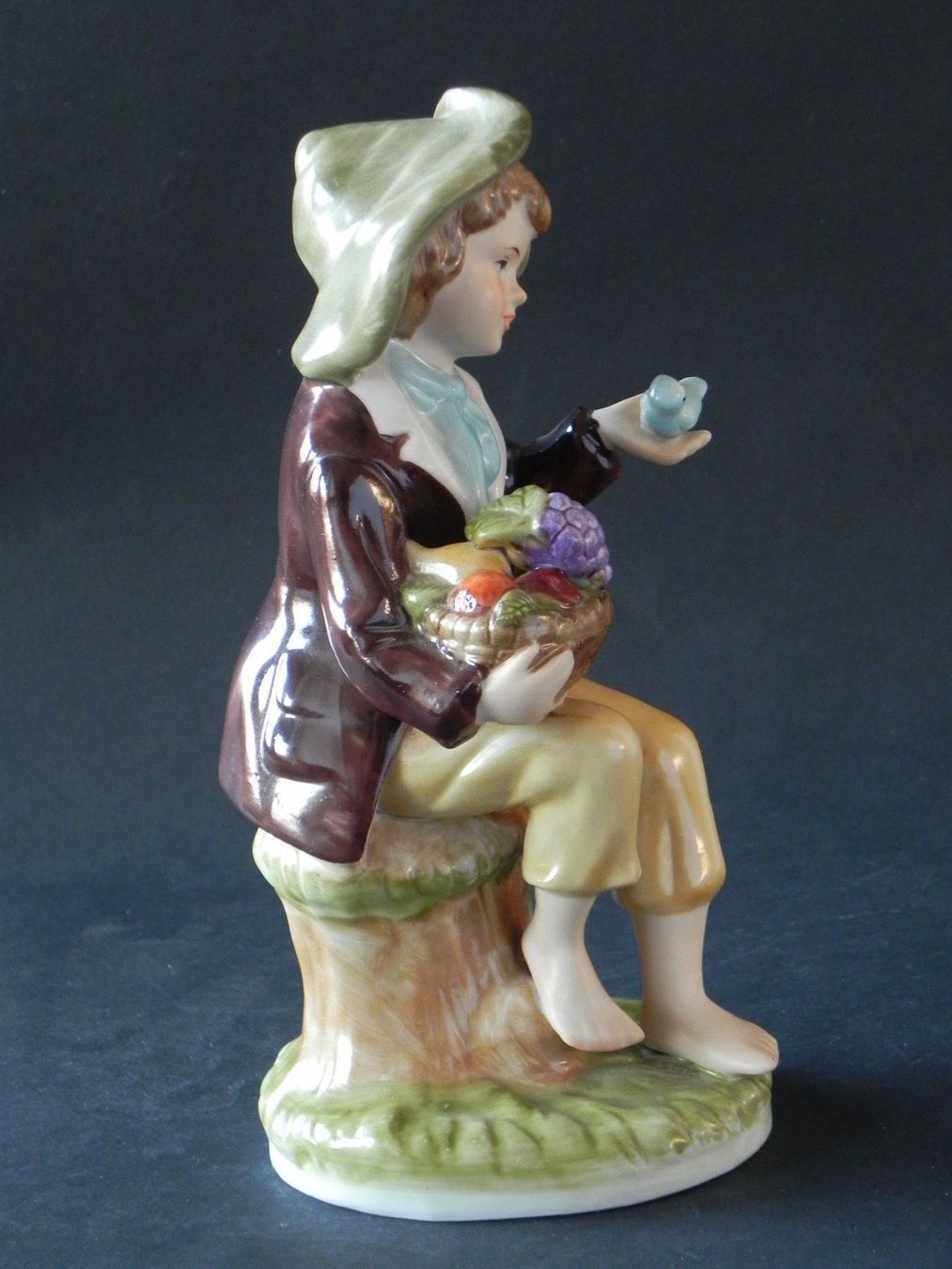 Statuette: Schöne Figur Bub mit Vogel - Italien – Nuovo (secondo la descrizione) da Zürich venduto da LodgE-21 4
