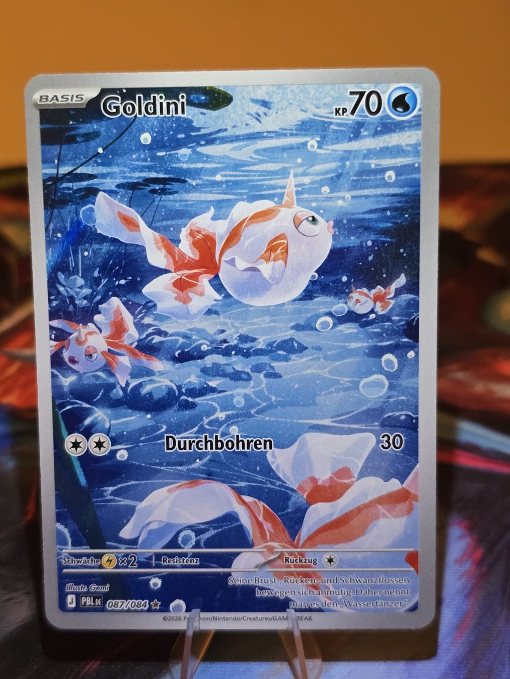 Pokémon Sammelbilder & Trading cards: Goldini (PBL 087) – Gebraucht aus Lenzburg von AkuyakuTCG