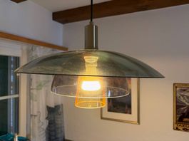 Deckenlampe dreifarbig 