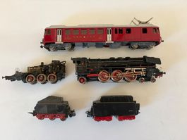 Märklin HO Konvolut Lokomotive Dampflok roter Pfeil