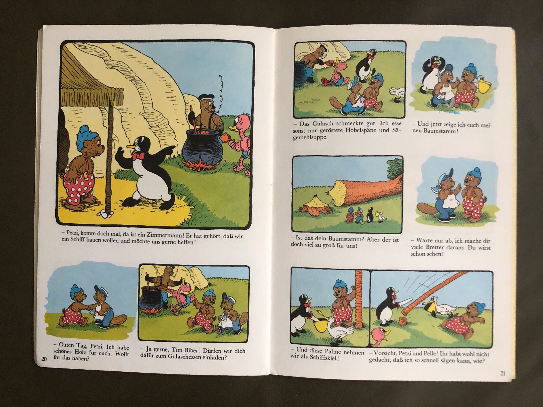 Libri: Buch Petzi auf der Robinson - Insel – Usato da Nunningen venduto da anclaudia 4