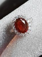 Bague Rouge Rubis Impérial