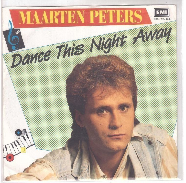 Dischi in vinile: Maarten Peters  --  Dance this night away  Single7 – Usato da Rheinau venduto da thespecials