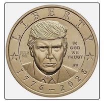 Donald Trump 1 Dollar 1776-2026, July 4th limitiert!