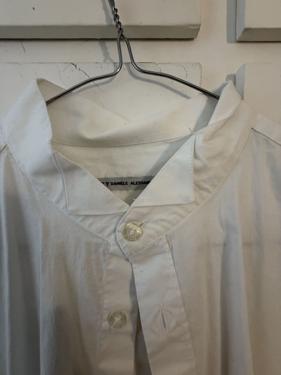 Camicie: Camicia GREY DANIELLE ALESSANDRINI bianca taglia 41/16 coton – Usato da Lugano venduto da can_xdd8