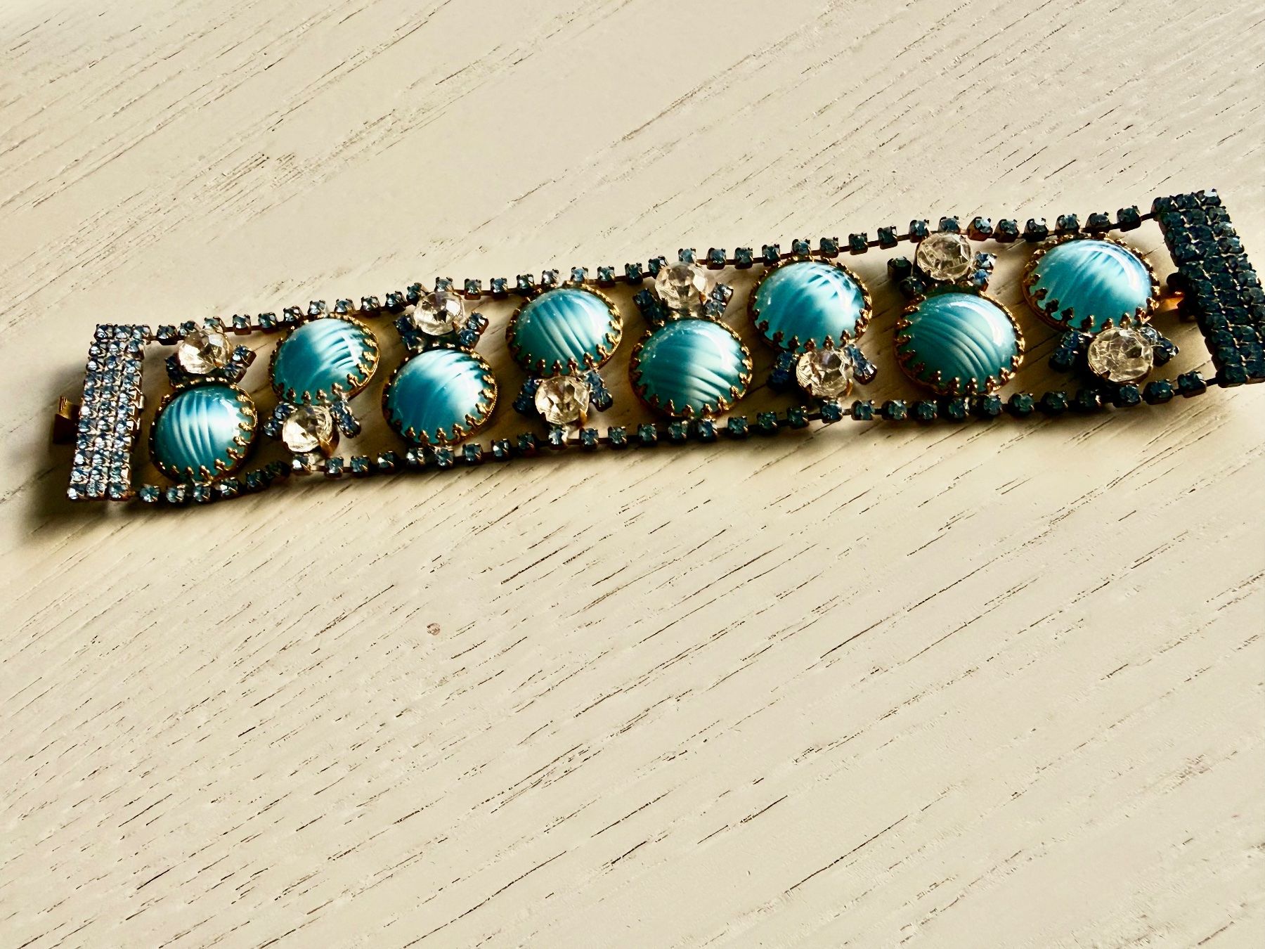 Gablonzer Armbänder & -reifen: Org. GABLONZ Armband - 1930 – Gebraucht aus La Conversion von angel-gini 1