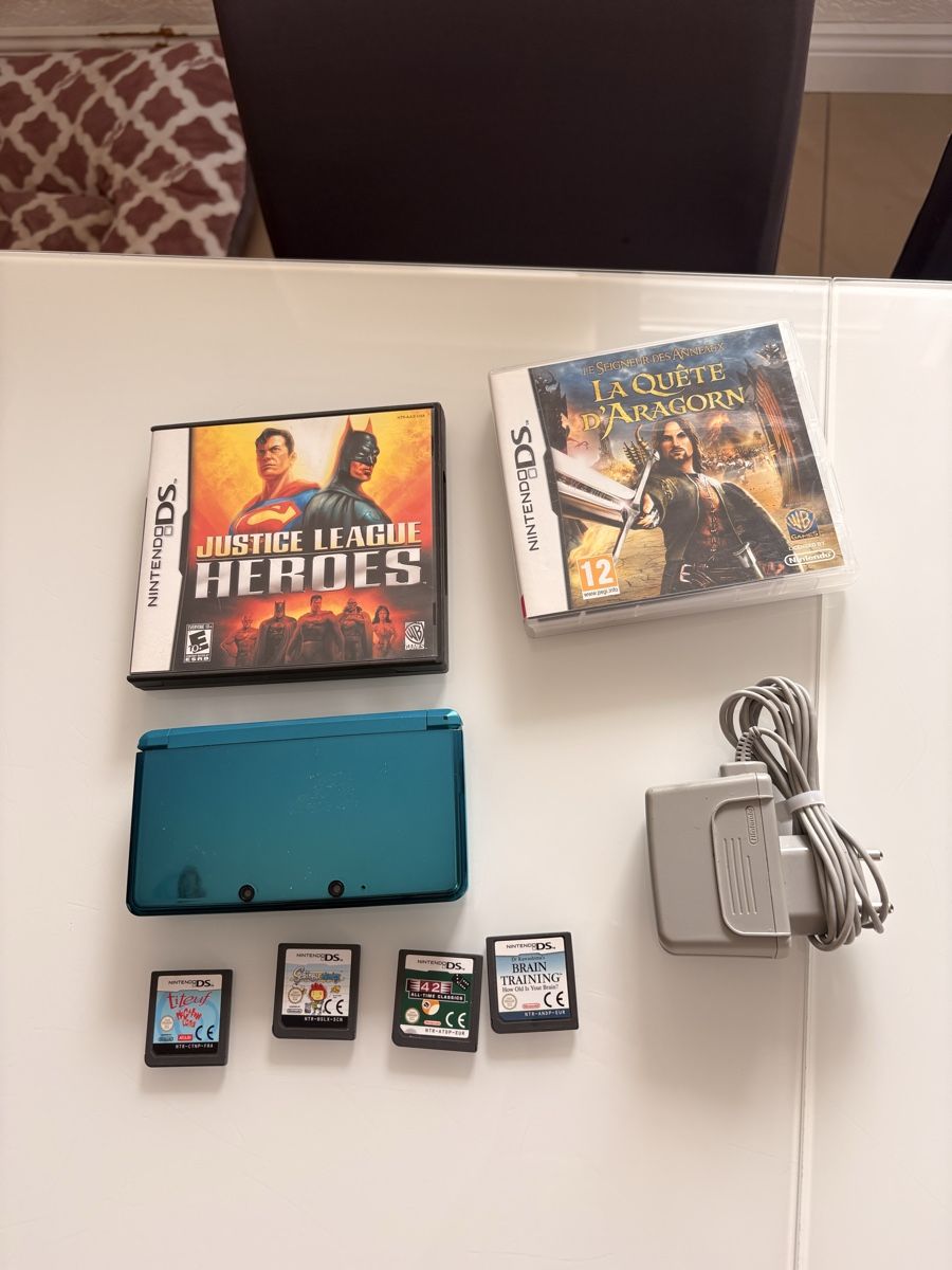Nintendo Console: Nintendo 3ds + chargeur + 6jeux – Usato da Dompierre FR venduto da PRiT_Madara