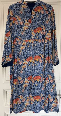 Gudrun Sjödén Kleid, Gr. M, mit Hose, Gr. L