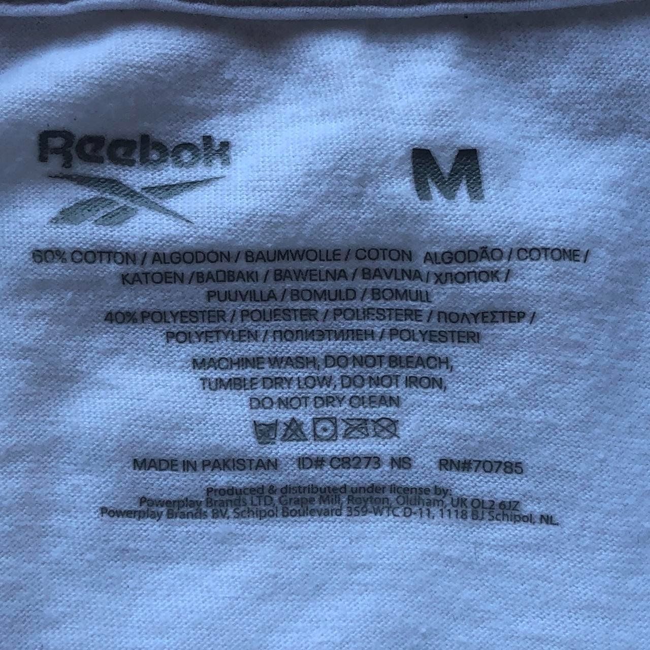 Reebok T-shirts: T-Shirt Reebok White Men M – D'occasion à Genève par ang_7j7j 5