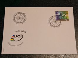Ersttagsbrief, 100 ans UCI, 2000, Lausanne