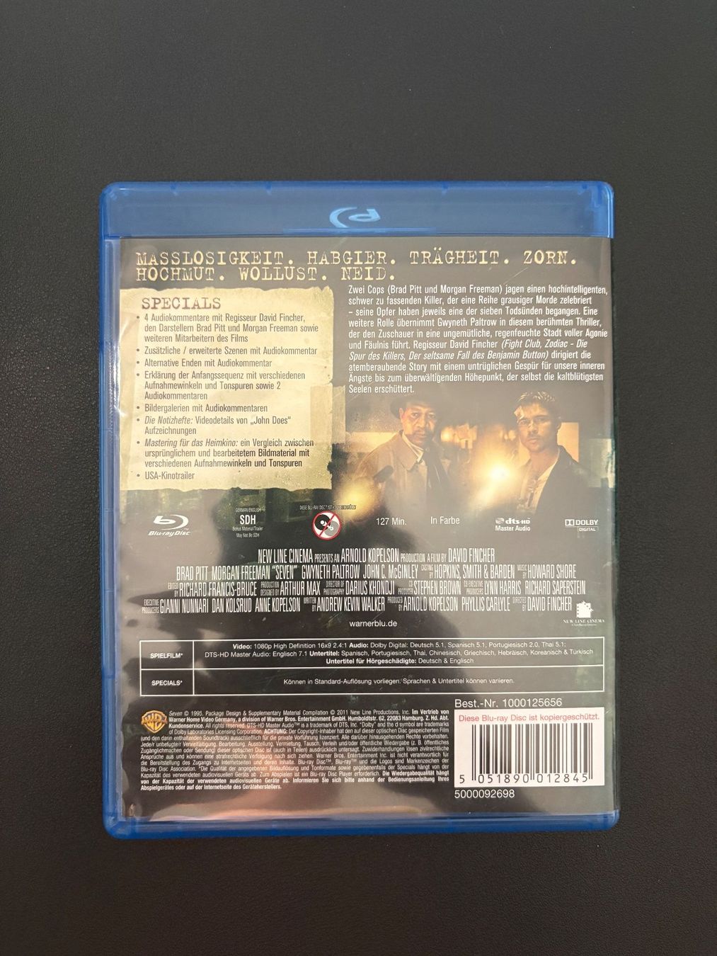 Alle DVDs: Sieben – Blu-ray – Gebraucht aus Winterthur von Bruce_Wayne_22 1