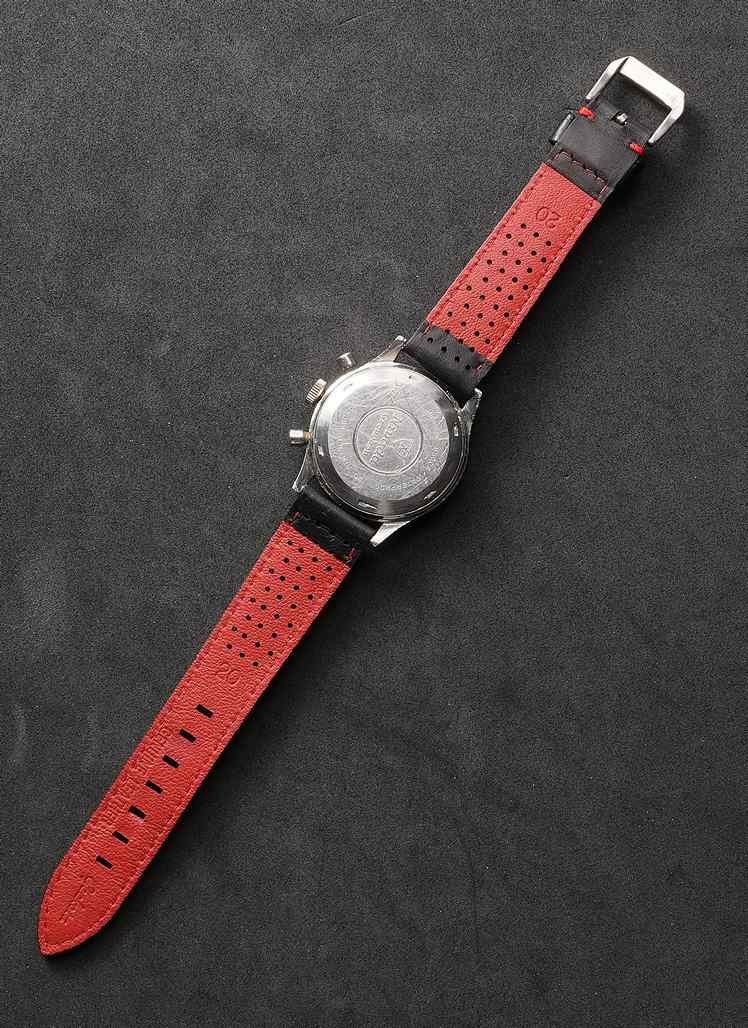 Nivada Orologi: Nivada Chronomaster Valjoux 23, Lollipop Zeiger – Usato da Luzern venduto da ChronoScope6004 4