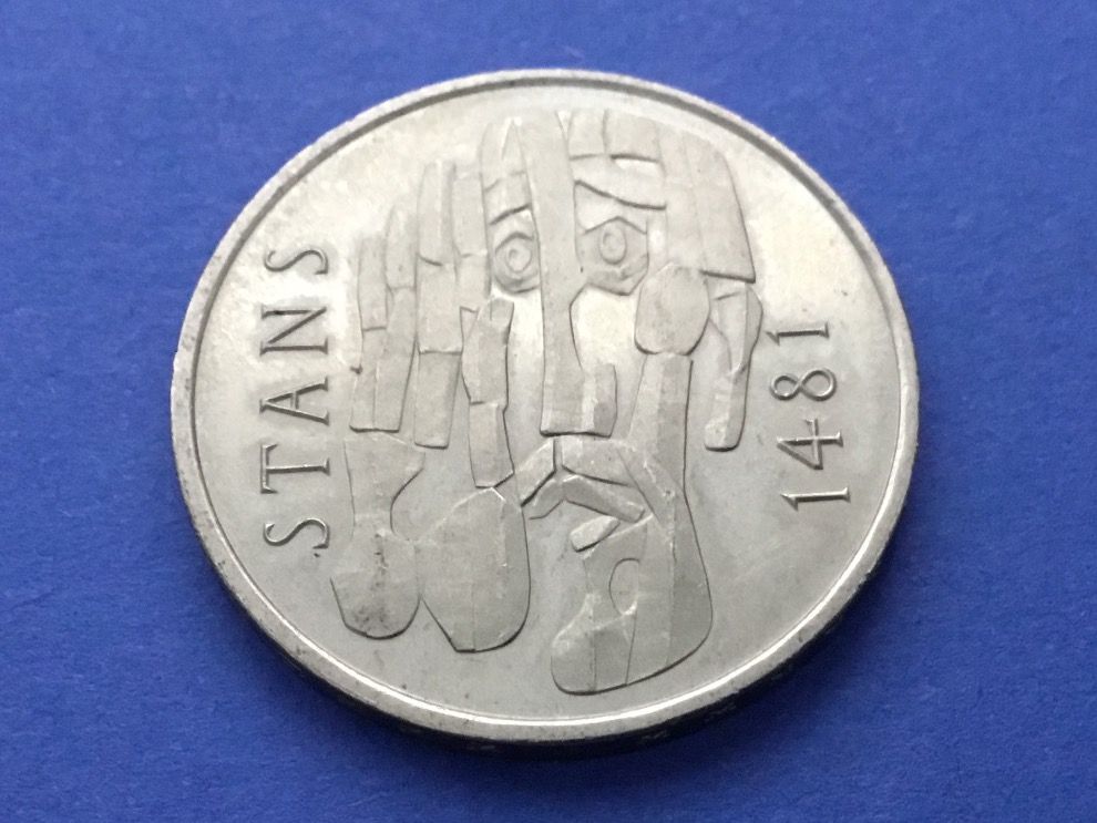 Tutti le monete: ** 5 Franken Stans 1981 – Usato da St. Margrethen SG venduto da alfapeugeot10 4